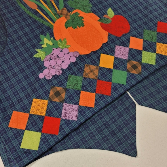 Handmade Fall Harvest Plaid Vest - Picture 7 of 12